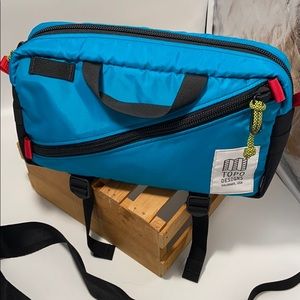 Topo Designs Light Hip Pack Bag Turquoise/Black/